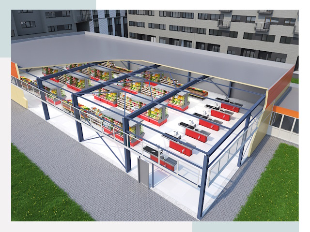 Строительство магазинов в Котельники от 637 руб. за м²