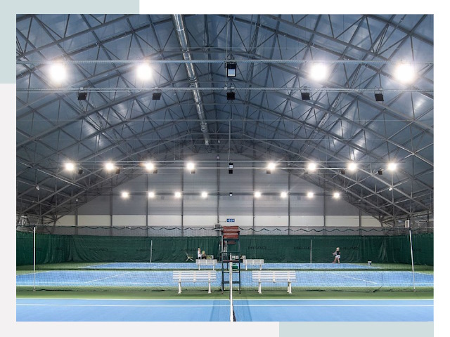 Строительство теннисных кортов в Котельники от 637 руб.