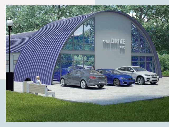 Монтаж ангаров и металлоконструкций от 637 руб.