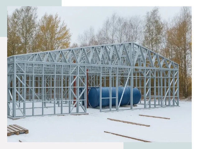 Металлические ангары в Котельниках