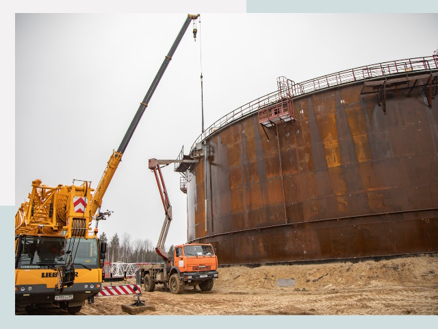 Монтаж резервуаров в Котельниках от 637 руб. за м³