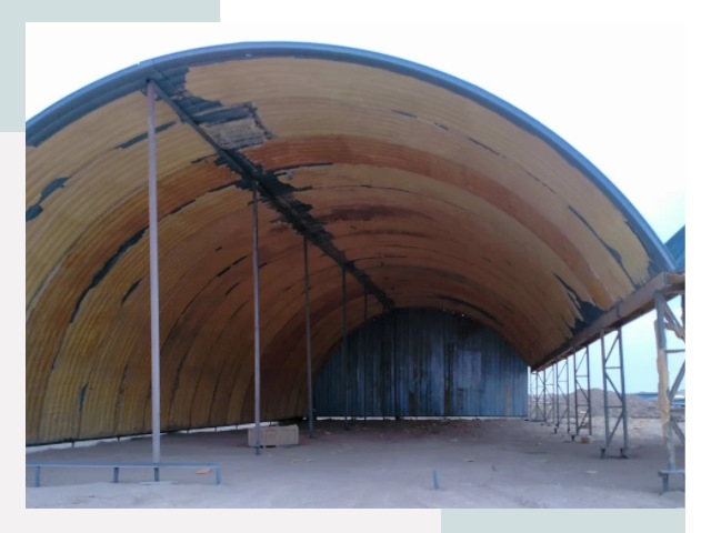 Реконструкция ангаров в Котельниках