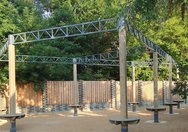 Терраса из металлоконструкций под ключ, проектирование, изготовление и монтаж от СтальСтрой-Ктн